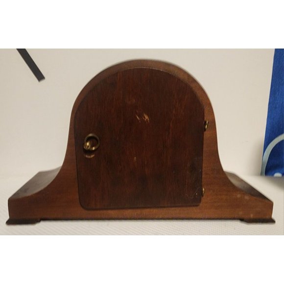 Vintage Welby German Brass Humpback Mantle Clock - Picture 2 of 4